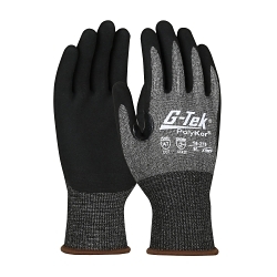 LG G-TEK POLYKOR GLOVE 18G BLK SHELL W/