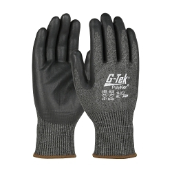 LG G-TEK POLYKOR GLOVE 13G BLK SHELL,