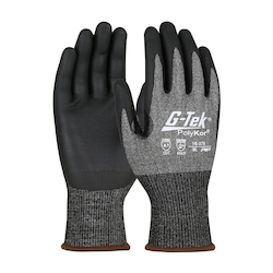 LG BLK G-TEK POLYKOR 18G A7 GLOVE