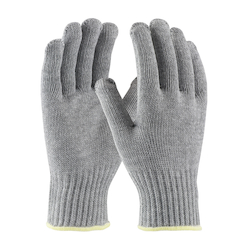 LG GRY DYNEEMA ACP, 7 GG, KNIT GLOVE