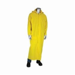 SM YEL RIDER RAINCOAT 60IN .35MM PVC/