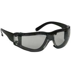 OS Z11SM FOAM SAFETY GLASSES, LT GRY