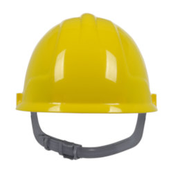 YEL SAFETY WORKS HARD HAT YEL, 4PT,
