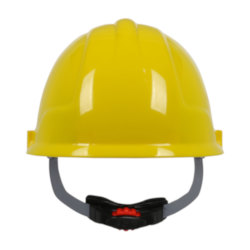 YEL SAFETY WORKS HARD HAT YEL, 4PT,