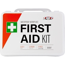 WHT FIRST AID KIT, 25 PERSON, PLASTIC
