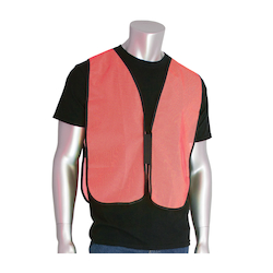 ONESIZE HI-VIS ORG NON-ANSI MESH VEST