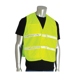 2XL/3XL NON-ANSI IC VEST, HI-VIS YEL,