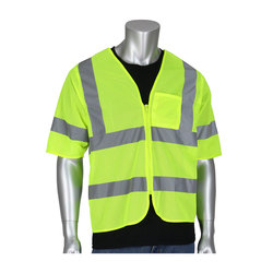 2XL/3XL HI-VIS YEL TY-R VALUE MESH VEST