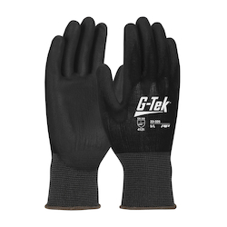 G-TEK BLACK URETHANE COATED PALM AND