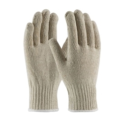 35-C410 SM NATURAL COTTON/POLYESTER GLOVE