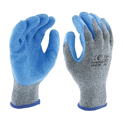 LG 10GA KNIT SHELL GLOVE BL CRINKLE