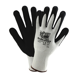 2XL BARRACUDA GLOVE WHT HPPE SHELL, BLK