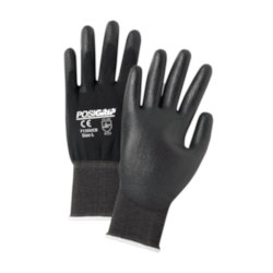 XSM POSIGRIP GLOVE 13G BLK NYLON SHELL,