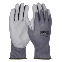 2XL POSIGRIP GLOVE 13G GRY NYLON SHELL,