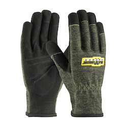 LG BLK FR SYNTHETIC LEATHER GLOVE