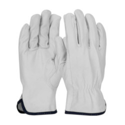 LG TOP GRAIN GOATSKIN DRIVER GLOVE NAT