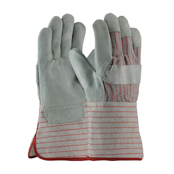 B/C GRADE SPLIT COWHIDE GRY AND