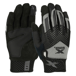 LG GRY EXTREME WORK KNUCKLE KNOX GLOVE
