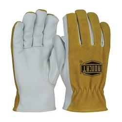 3XL BRN IRONCAT GLOVE TOP GRAIN PALM