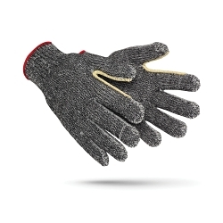 LG BLK WPP-GLOVE ATA COTTON HVY WT
