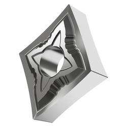 CNGG 430.5-SF:H07 TURNING INSERT - NEGATIVE