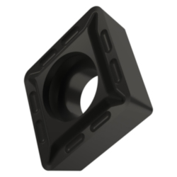 CCMT 21.50.5-FF2:T9325 TURNING INSERT - POSITIVE