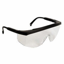 G4 CLR SAFETY GLASSES w/ SIDE SHIELDS