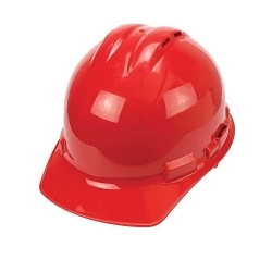 RED HDPE GRANITE VENT CAP HARD HAT