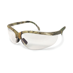 CLR SAFETY GLASSES w/ CAMO FRAME