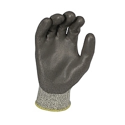 SM GRY HPPE/PU AXIS A2 CUT GLOVE