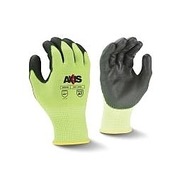 SM HI-VIS LIME HPPE/PU AXIS A8 GLOVE