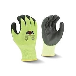 XL HI-VIS LIME HPPE/PU AXIS A8 GLOVE