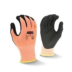 XL HI-VIS ORG HPPE/SANDY NITRL A7 GLOVE
