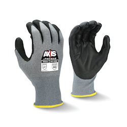 MD GRY HPPE/PU AXIS A2 COATED GLOVE
