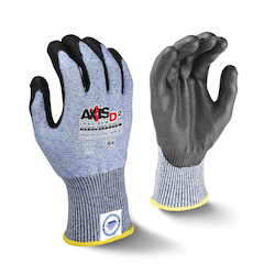 LG WHT/BL DYNEEMA/PU TOUCHSCREEN GLOVE