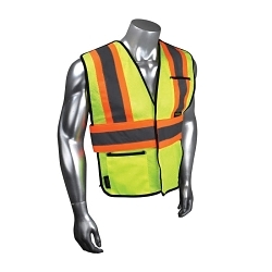 MD/2XL HI-VIS GRN ECON BREAKAWAY VEST