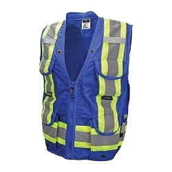 3XL RYL BL 12PKT HD XBACK CRUISER VEST