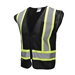 XL BLK ECON CLASS1 VEST