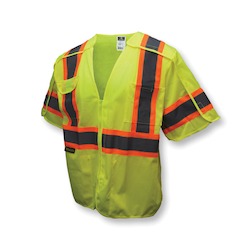 3XL-5XL GRN BREAKAWAY SURVEYOR VEST