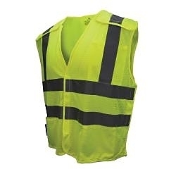 MD GRN SE CLASS2 MESH BREAKAWAY VEST
