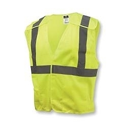 4XL GRN CLASS2 ECON BREAKAWAY MESH VEST