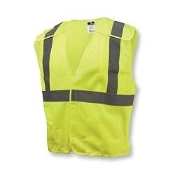 XL HI-VIS GRN SAFETY VEST