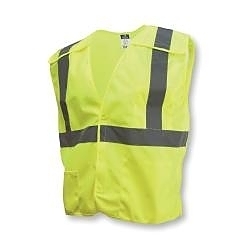 XL GRN CLASS2 ECON BREAKAWAY SOLID VEST