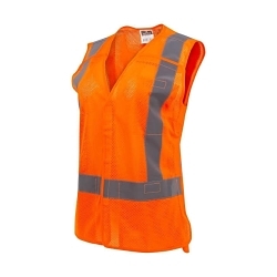 2XL WOMENS HI-VIS ORG BREAKAWAY VEST