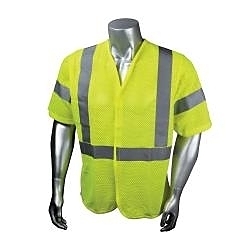 3XL GRN MODACRYLIC MESH FR CLASS3 VEST