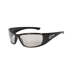 I/O SAFETY GLASSES w/ BLK FRAME