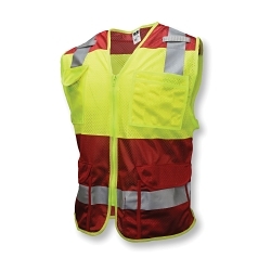 3XL RED CLASS1 SV6-STYLE VEST