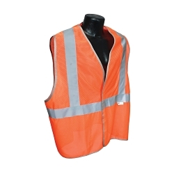 2XL ORG CLASS2 H&L FRONT VEST