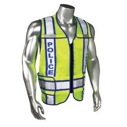 2XL-4XL HI-VIS GRN 2TONE CLASS2 VEST