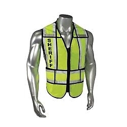 MD-XL HI-VIS GRN SPLT TRIM EMS VEST
